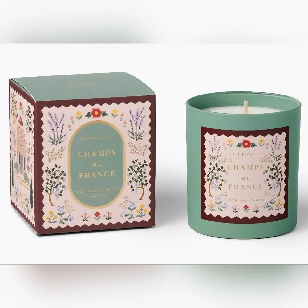 ❤️BUY 5 GET 3 FREE  Champ De France Candle, Size 9.5 oz, Retail Price $38.00 USD
